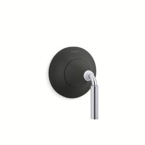 Kohler T23955-4-CBL | Tone Chrome, Black TONE® TRANSFER VALVE TRIM