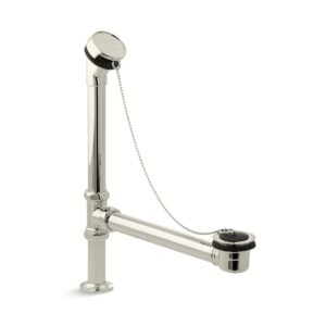 Kohler 106-SN | Traditional Polished Nickel ANTIQUE™ BATH DRAIN
