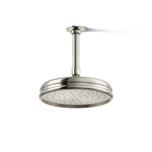 Kohler 13692-SN | Traditional Polished Nickel 8 TRADITIONAL ROUND RAIN SHOWERHEAD