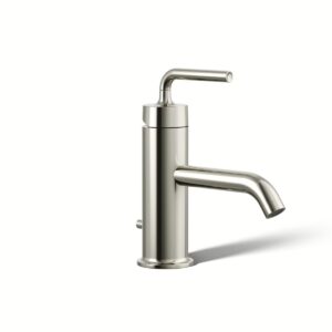 Kohler 14402-4A-SN | Purist Polished Nickel PURIST® SINGLE CONTROL LAV FAUCET