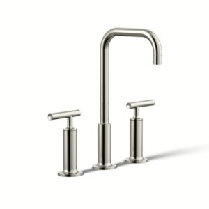 Kohler 14408-4-SN | Purist Polished Nickel PURIST® LAV FAUCET
