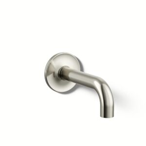 Kohler 14427-SN | Purist Polished Nickel PURIST® MIDRGE W/M NONDIV 90-DEG BTH SPT