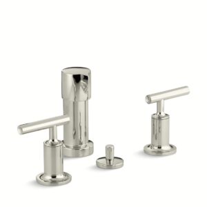 Kohler 14431-4-SN | Purist Polished Nickel PURIST® BIDET FAUCET