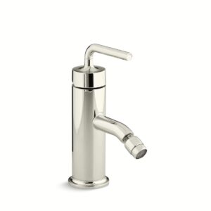 Kohler 14434-4A-SN | Purist Polished Nickel PURIST® SINGLE CONTROL BIDET FAUCET