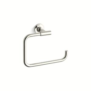 Kohler 14441-SN | Purist Polished Nickel PURIST® TOWEL RING