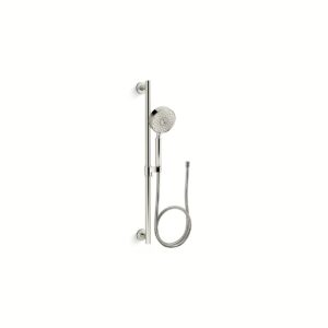 Kohler 22178-G-SN | Purist Polished Nickel PURIST® MULTI-FCTN HANDSHOWER KIT 1.75GP