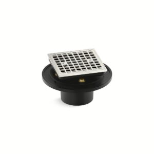 Kohler 22673-SN | Polished Nickel SQUARE DESIGN TILE-IN SHOWER DRAIN
