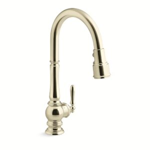 Kohler 29709-AF | Artifacts Gold ARTIFACTS® PULL-DOWN W/RESPONSE