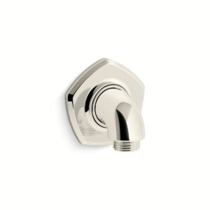 Kohler 27053-SN | Occasion Polished Nickel OCCASION™ SUPPLY ELBOW WITH CHECK VALVE