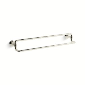 Kohler 27062-SN | Occasion Polished Nickel OCCASION™ 24 DOUBLE TOWEL BAR