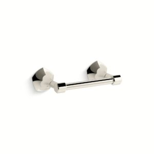 Kohler 27065-SN | Occasion Polished Nickel OCCASION™ PIVOTING TOILET TISSUE HOLDER