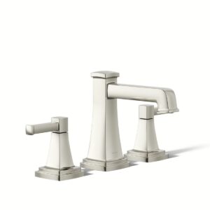 Kohler 27399-4-SN | Riff Polished Nickel RIFF™ WIDESPREAD BATHROOM SINK FCT