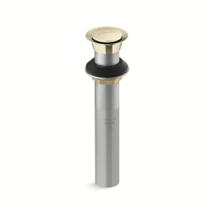 Kohler 33151-AF | Gold CLICKER DRAIN W/O OVERFLOW