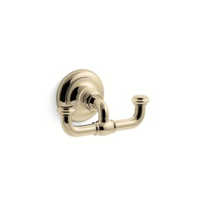 Kohler 72572-AF | Artifacts Gold ARTIFACTS® DOUBLE ROBE HOOK