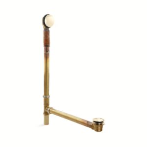 Kohler 7265-AF | Clearflo Gold CLEARFLO™ BRASS TOE TAP BATH DRAIN