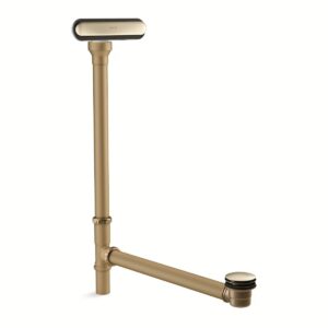 Kohler 7271-AF | Clearflo Gold CLEARFLO™ BRASS SLOTTED OVERFLOW BTH DRN