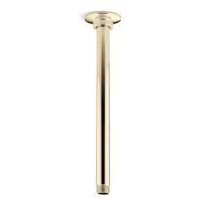 Kohler 7392-AF | Gold SHOWER ARM/12 CEILING MOUNT