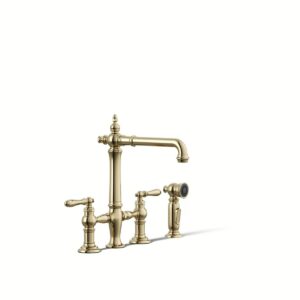 Kohler 76519-4-AF | Artifacts Gold ARTIFACTS® BRIDGE FCT PRIMARY W/LEVER