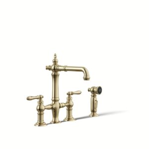 Kohler 76520-4-AF | Artifacts Gold ARTIFACTS® BRIDGE FCT SECONDARY W/LEVER