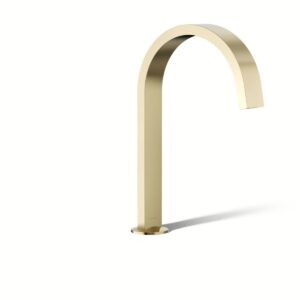Kohler 77986-AF | Components Gold COMPONENTS® DECKMOUNT BATH, RIBBON SPOUT