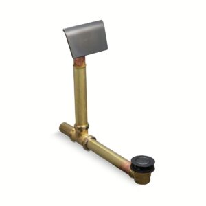 Kohler 7169-AF-BKB | Clearflo Matte Black CLEARFLO 1-1/2 BTH DRN 20-22