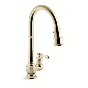 Kohler 99260-AF | Artifacts Gold ARTIFACTS® 1H KITCHEN W/PD SPRY
