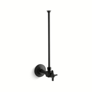 Kohler 7637-BKB | Matte Black TOILET SUPPLY 3/8IN W/STOP
