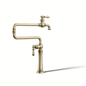 Kohler 99271-AF | Artifacts Gold ARTIFACTS® DECK MOUNT POT FILLER