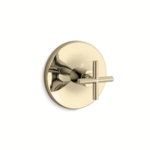 Kohler T14488-3-AF | Purist Gold PURIST® THERMOSTATIC VALVE TRIM