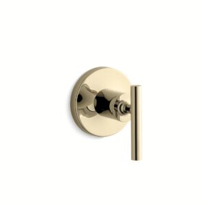 Kohler T14491-4-AF | Purist Gold PURIST® TRANSFER VALVE TRIM