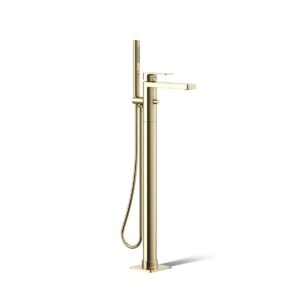 Kohler T23492-4-AF | Parallel Gold PARALLEL® FREESTANDING BATH FAUCET TRIM