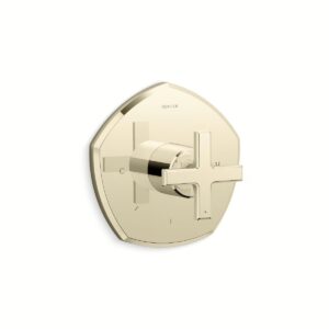 Kohler T27040-3-AF | Occasion Gold OCCASION™ THERMOSTATIC VALVE TRIM