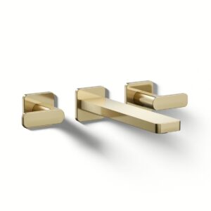 Kohler T27120-4-AF | Parallel Gold PARALLEL® 2 HANDLE WM LAV FAUCET, LEVER