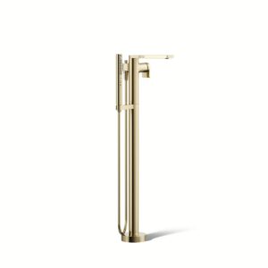 Kohler T73087-4-AF | Composed Gold COMPOSED™ FREESTANDING BATH FAUCET TRIM