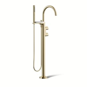 Kohler T77984-4-AF | Components Gold COMPONENTS® FREESTANDING BTH FCT - LEVER
