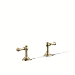 Kohler T98071-4-AF | Artifacts Gold ARTIFACTS® BATH HANDLE TRIM, LEVER