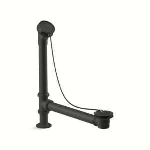 Kohler 106-BL | Traditional Black ANTIQUE™ BATH DRAIN