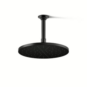 Kohler 13689-G-BL | Contemporary Black 10 CONTEMPORARY ROUND RAIN SHWHD,1.75GPM