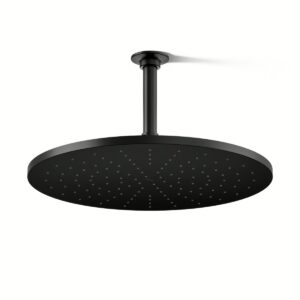 Kohler 13691-BL | Contemporary Black 14 CONTEMPORARY ROUND RAIN SHOWERHEAD
