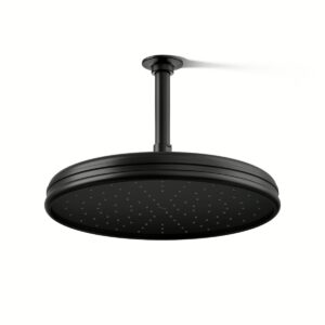 Kohler 13694-BL | Traditional Black 12 TRADITIONAL ROUND RAIN SHOWERHEAD