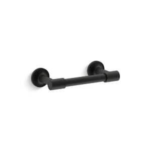 Kohler 14377-BL | Purist Black PURIST® TOILET PAPER HOLDER
