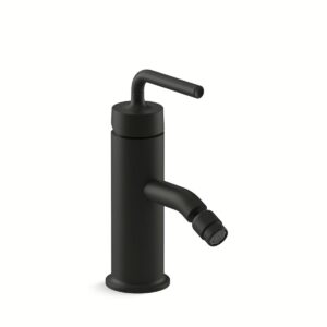 Kohler 14434-4A-BL | Purist Black PURIST® SINGLE CONTROL BIDET FAUCET