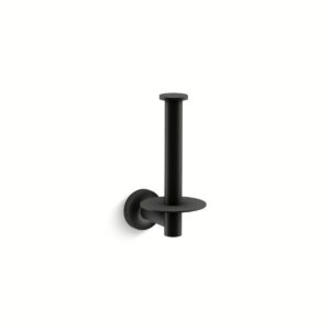 Kohler 14444-BL | Purist Black PURIST® TOILET PAPER HOLDER