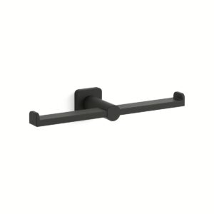 Kohler 21897-BL | Parallel Black PARALLEL® DOUBLE TOILET TISSUE HOLDER