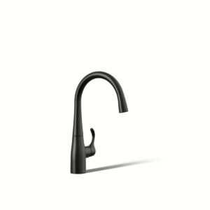 Kohler 22034-BL | Simplice Black SIMPLICE® BAR SWING SPOUT