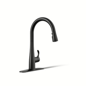 Kohler 22036-BL | Simplice Black SIMPLICE® 1H KITCHEN W/PD SPRY