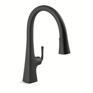 Kohler 22068-BL | Graze Black GRAZE® PULL-DOWN KITCHEN FCT W/RESPONSE