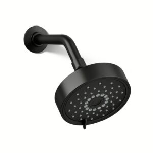 Kohler 22170-BL | Purist Black PURIST® MULTI-FUNCTION SHOWERHEAD 2.5GPM