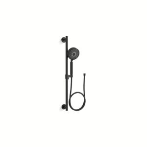 Kohler 22178-BL | Purist Black PURIST® MULTI-FCTN HANDSHOWER KIT 2.5GPM