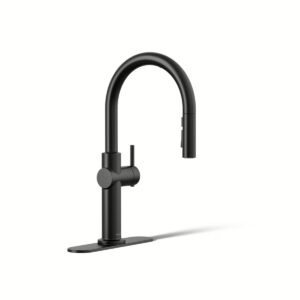 Kohler 22974-BL | Crue Black CRUE® TOUCHLESS PULLDOWN KITCHEN FAUCET